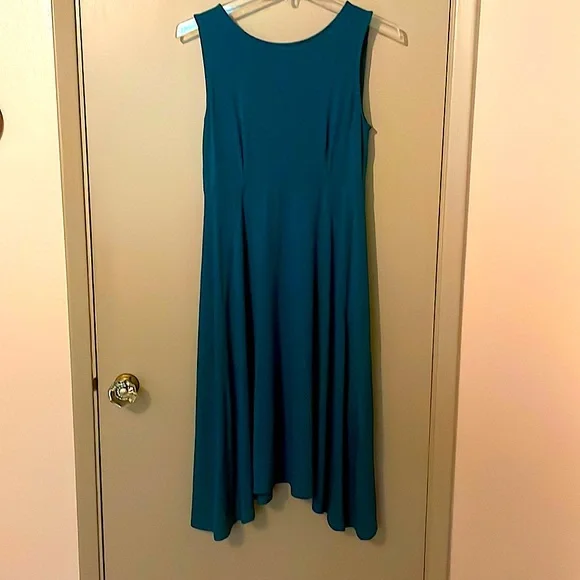 sachin and babi light blue dress EILEEN FISHER Washed Organic-Cotton Poplin Dress main image 0